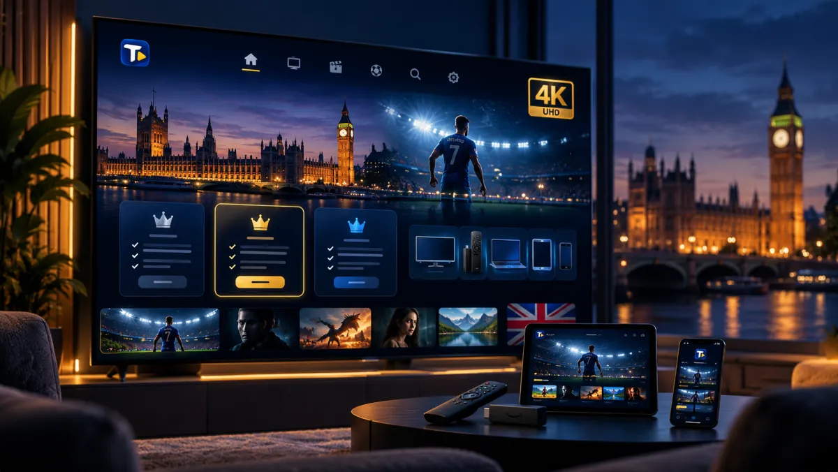 IPTV UK Explained: Pricing, Devices & 4K